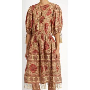 Rare ZIMMERMANN Tulsi Border jour-échelle dress